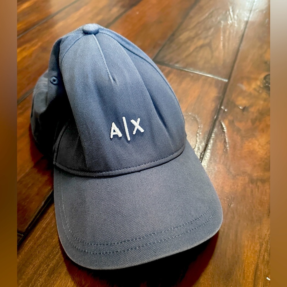 Armani Exchange Men's Cap Hat- light blue